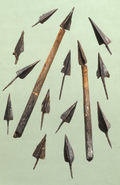 Arrowheads Found on Tel Masada by Roman